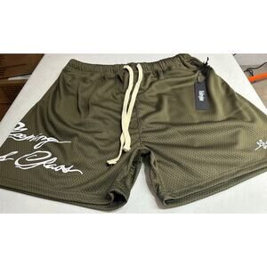 Civil Regime Script Classic Mesh Shorts (2XL)